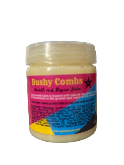 Bushy Combs Growth and Repair Balm - 4 0z